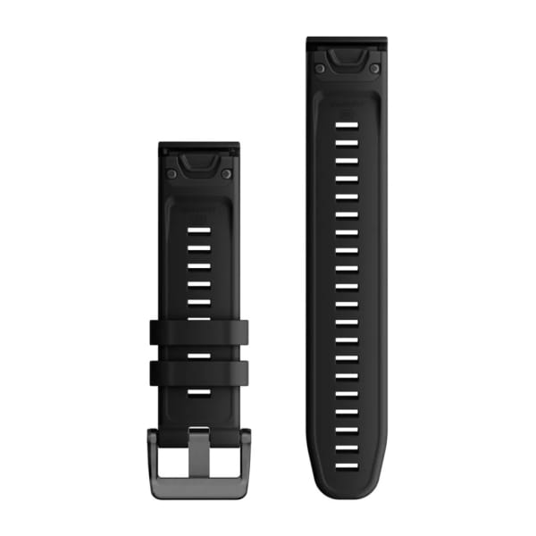 Garmin Bracelet QuickFit / 22mm / Silicone / Noir Negro