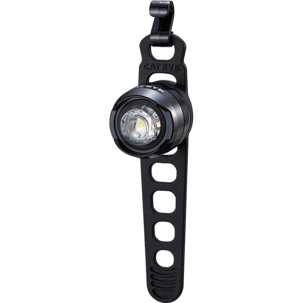 Cateye ORB RECHARGEABLE AVANT POLISHED BLACK Nero