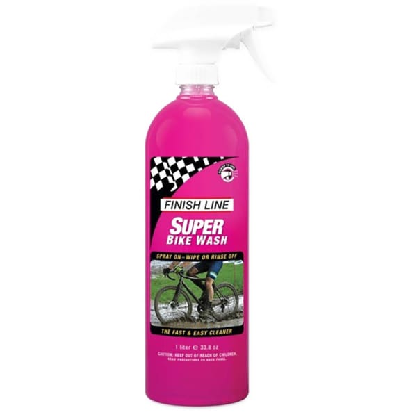 Finish Line Nettoyant - SUPER BIKE WASH - Spray 1l Pink