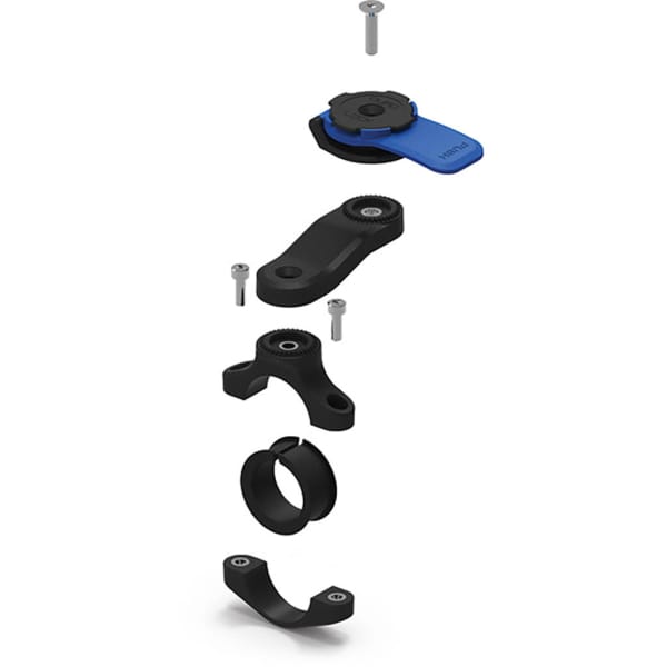 Quad Lock Motorcycle Handlebar Mount Black