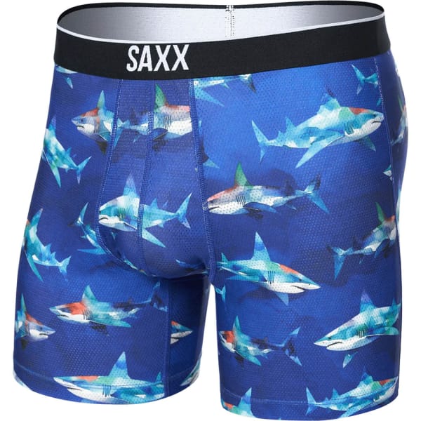 Saxx Volt Boxer en maille respirante Man Blauw