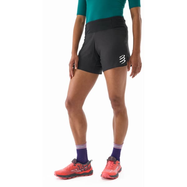 Compressport TRAIL RACING SHORT W Mujer Negro