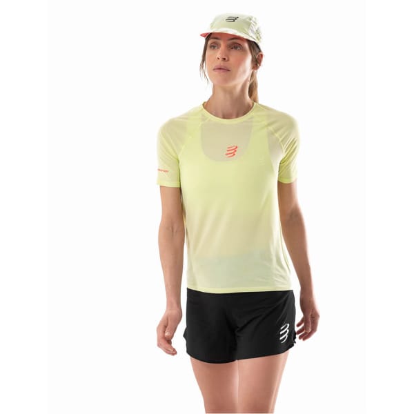 Compressport TRAIL RACING SS TSHIRT W Frauen GELB