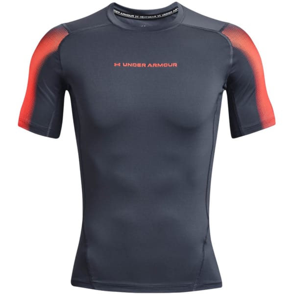 Under Armour HeatGear Armour Novelty Short Sleeve Man Zwart