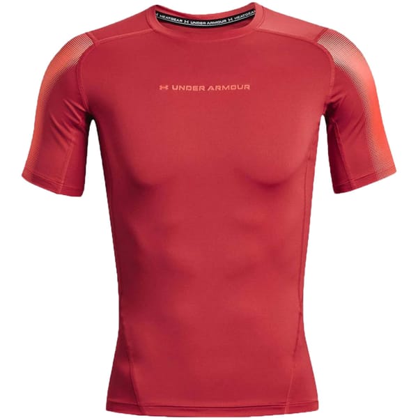 Under Armour HeatGear Armour Novelty Short Sleeve Homme Rouge