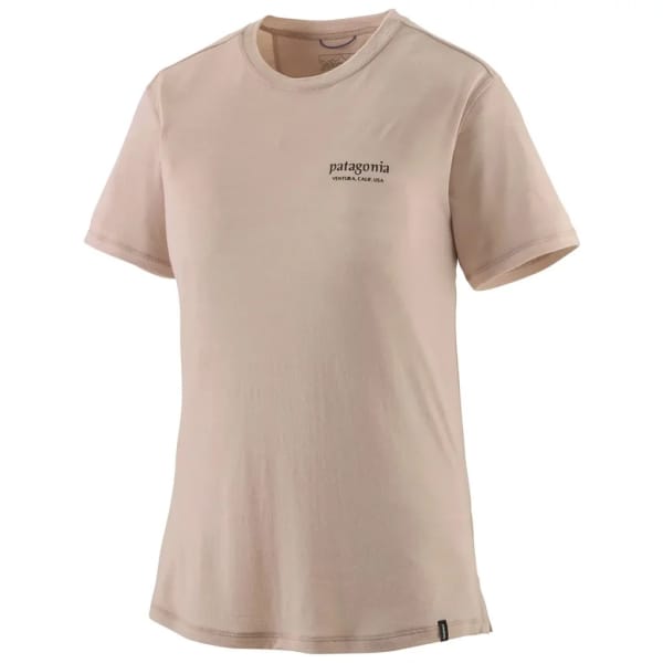 Patagonia Cap Cool Merino Blend Grphc Shrt Donne Beige