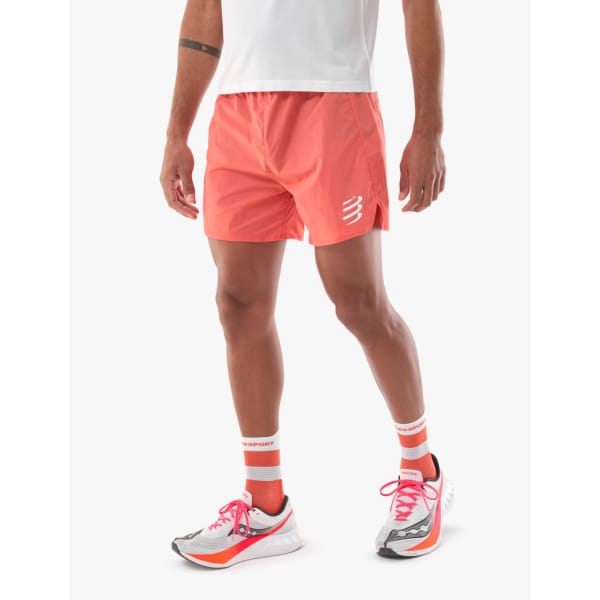 Compressport Performance Short Man Rood