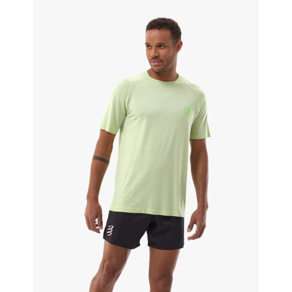 Compressport Performance Tshirt Man GEEL