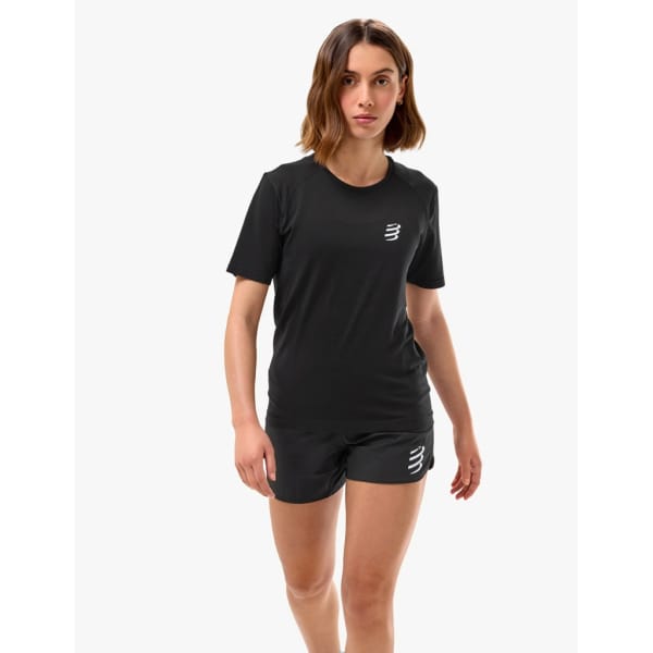 Compressport Performance Tshirt Femme Noir
