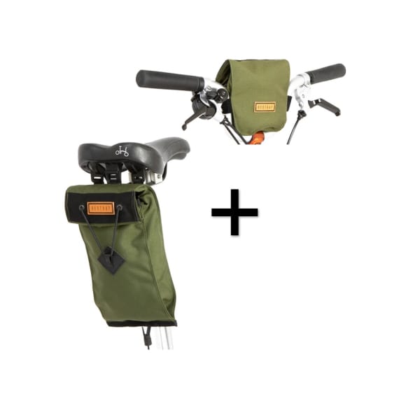 Pack 2 Sacoches vélo Restrap Kaki