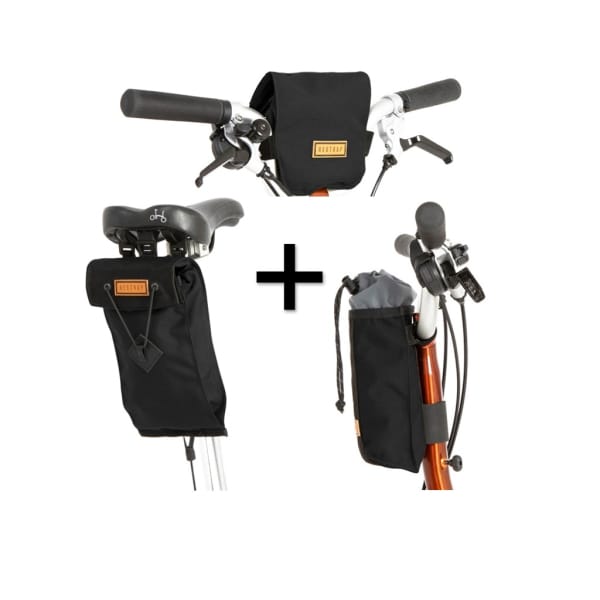 Pack 3 Sacoches Restrap L pour Brompton