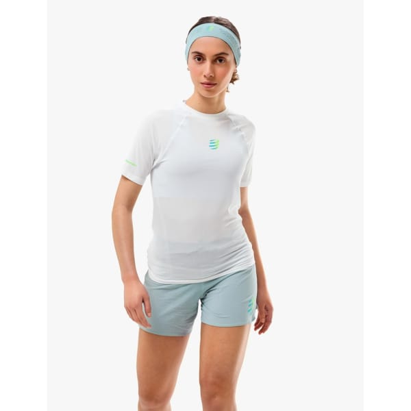 Compressport Trail Racing Tshirt Frauen Weiß