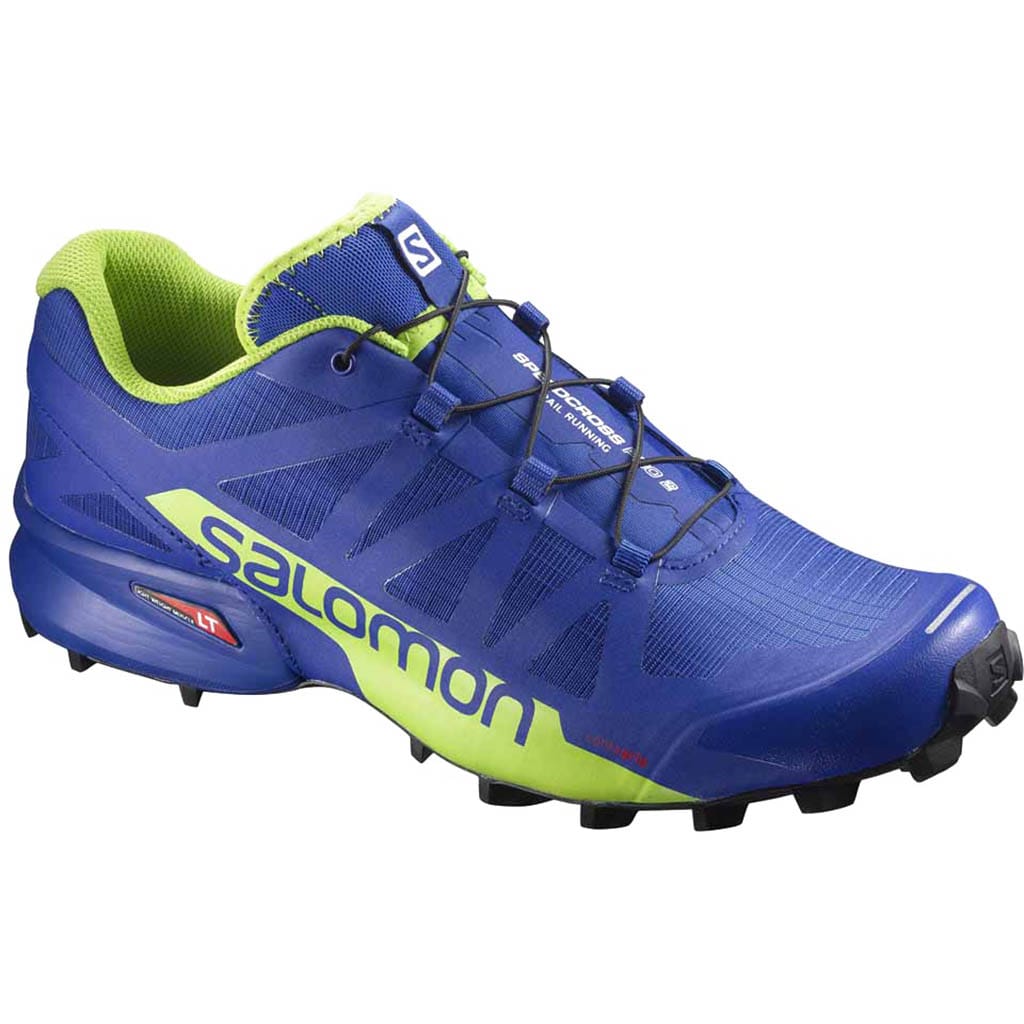 Salomon Speedcross Pro 2 blue and green: men's trail shoes