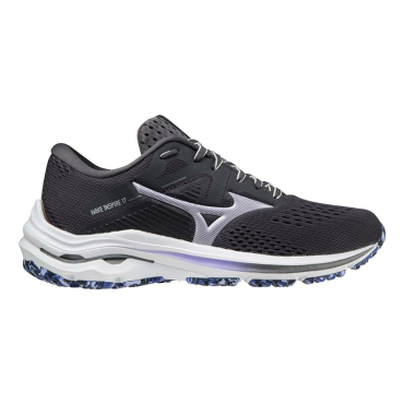 Wave inspire 17 mizuno black and silver women's model