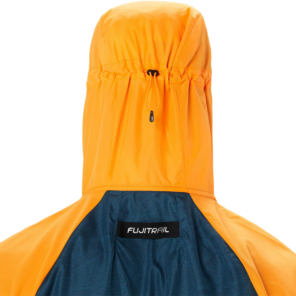 Asics Fujitrail Packable Windbreaker Fellow Yellow.Magnetic Blue