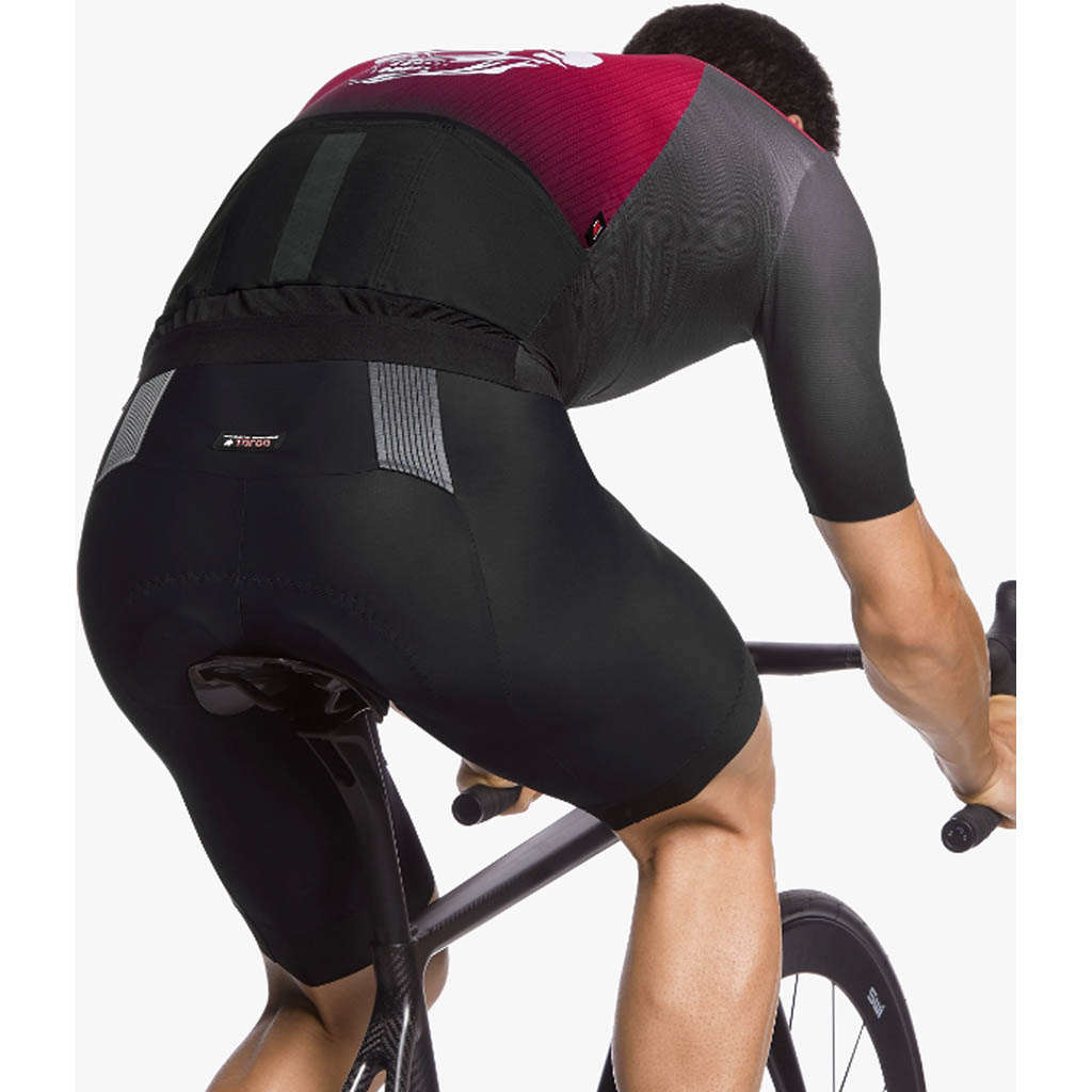 Assos RS Jersey Targa SpeedClub schwarz: Radtrikot für Herren