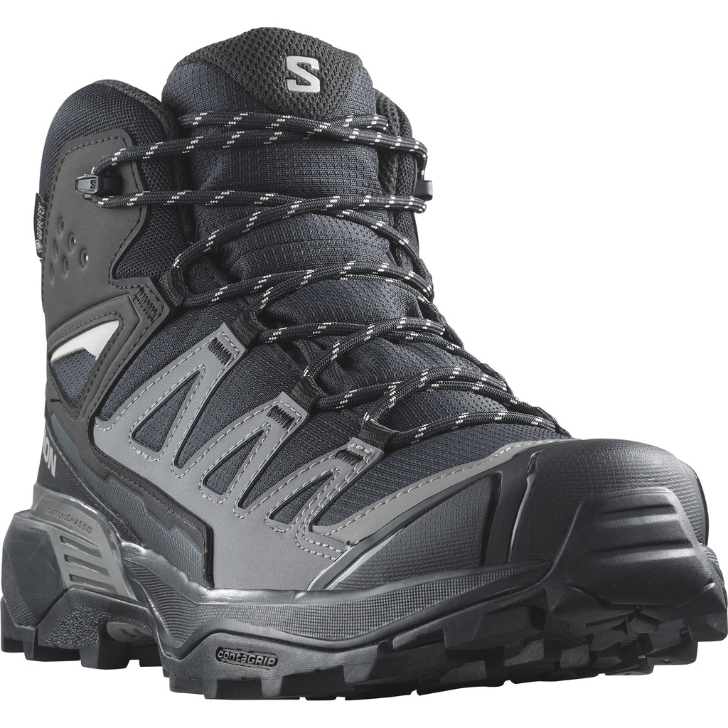 X Ultra 360 Mid Gore-Tex-Black/Magnet/Pewter-Salomon | Lepape