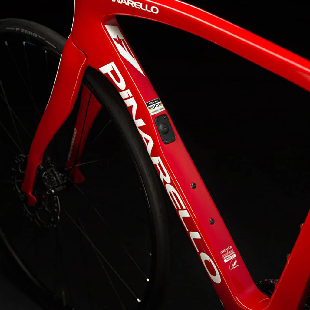 Bras De Manivelle Droit Pinarello Most Carbon Lynx C7 - Rouge, 175mm, 5 Trous 110 BCD